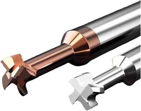 T Slot End Mill, Tungsten Steel Carbide T Slot Milling Cutters Metal Router Bit 1pcs in Saudi Arabia