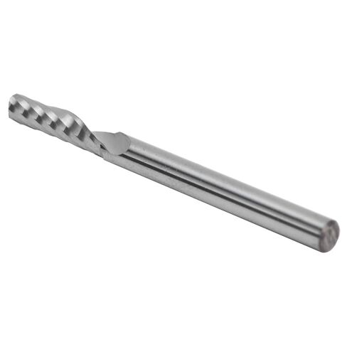 Fafeicy 10pcs 2.0mm Tungsten Steel End Mill Cutter Spiral Flute CNC Bit for Wood Acrylic Plastic (شفرة واحدة) in Kuwait