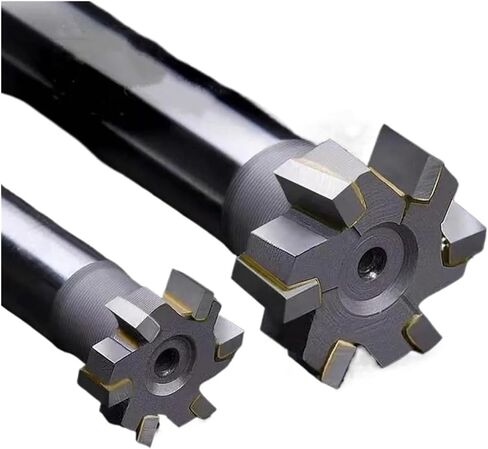 طاحونة نهاية الفتحة ، قواطع طحن T-Slot Metal Metal Yg8 Alloy Tungsten Steel Straight Shank End Tools in Saudi Arabia