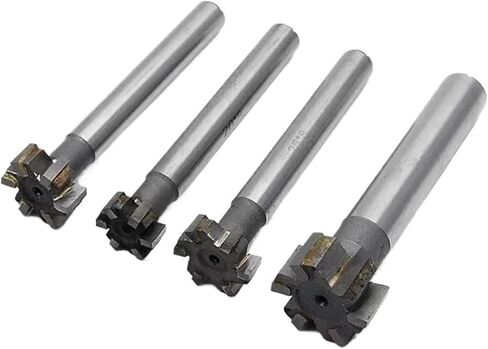 طاحونة نهاية الفتحة ، قواطع طحن T-Slot Metal Metal Yg8 Alloy Tungsten Steel Straight Shank End Tools in Saudi Arabia
