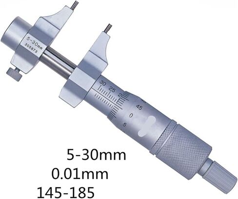 داخل micrometers145-185 5-30mm 145-186 25-50mm 145-187 50-75mm 145-188 75-100mm 145-189 100-125mm نوع الفرجار (50-75 مم 145-187) in Kuwait