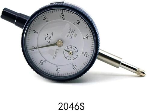 Dial Lever Table Gauge Dial Indicator No:2046S 0-10mm Meter Resolution Mesure Instrument in Kuwait