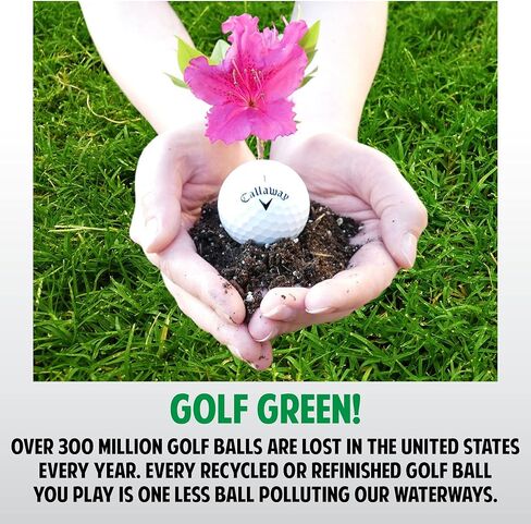 تم استخدامه وإعادة تدويره لـ Callaway Chrome Soft X LS بالقرب من Mint- 4A Calls Golf Balls Bag Bag in Kuwait