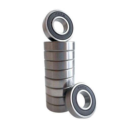 Sonorphine［10 Pack］606-2RS Ball Bearings–Bearing Steel and Double Rubber Sealed Miniature Deep Groove Ball Bearings for Drone Motors, Medical Devices, Printers(6x17x6mm) in Kuwait