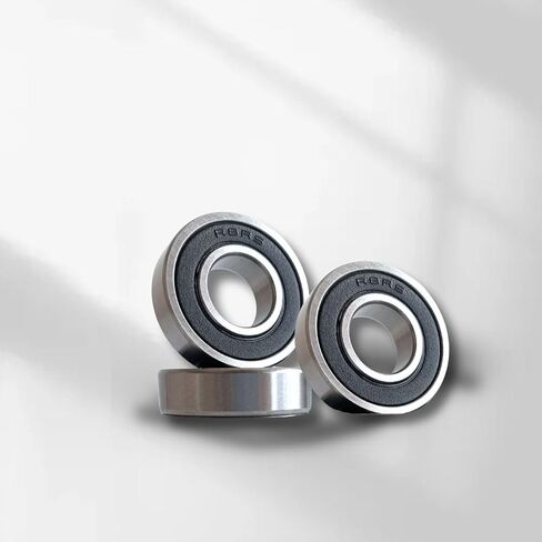 Sonorphine［10 Pack］606-2RS Ball Bearings–Bearing Steel and Double Rubber Sealed Miniature Deep Groove Ball Bearings for Drone Motors, Medical Devices, Printers(6x17x6mm) in Kuwait