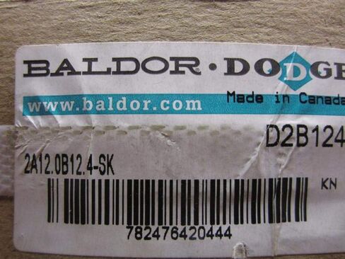Dodge D2B124 Baldor 2B124SK in Saudi Arabia