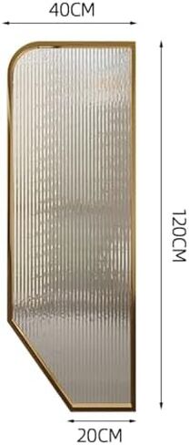 Black Urinal Privacy Screen Partition - 40x120cm Tempered Glass Panels with Stainless Steel Frame, Wall-Mounted Bathroom Divider Set (3 Pieces) for Enhanced Privacy in Kuwait