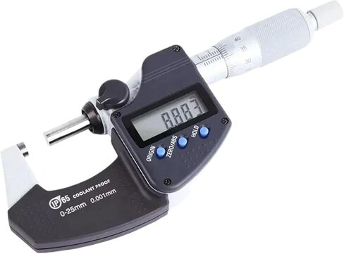 Micrometers Measuring Range 0-25/50/75/100mm/0.001 293-240/241/242/243-30 Digital(75-100mm 293-243-30) in Kuwait