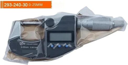 Micrometers Measuring Range 0-25/50/75/100mm/0.001 293-240/241/242/243-30 Digital(75-100mm 293-243-30) in Kuwait