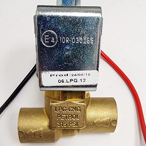 12 فولت بروبان قفل/LPG صمام الإغلاق ، الملف اللولبي 12 فولت ، 1/4 "، UL مدرج in Kuwait