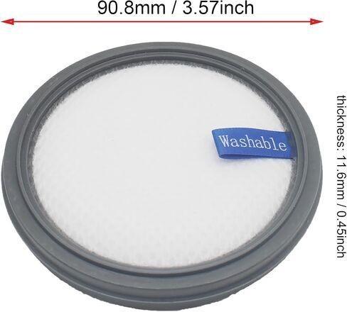 استبدال مرشح المكنسة الكهربائية القابلة للغسل لـ W200 W300 W400 (2pcs) in Kuwait