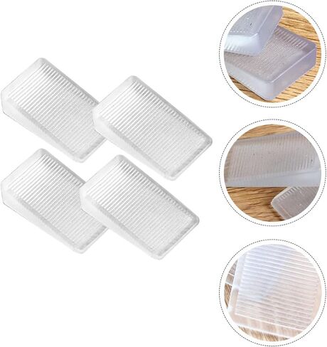 12pcs الأثاث تسوية التصميم إسفين Shims لاستقرار الجداول خزائن وأكثر سهلة القابلة للتكديس للأسطح غير المستوية لمشاريع المنزل و DIY in Saudi Arabia