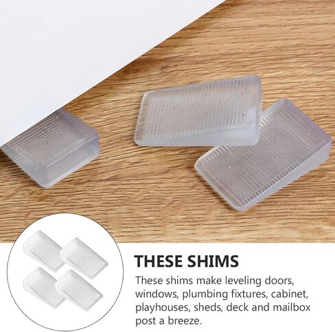 12pcs الأثاث تسوية التصميم إسفين Shims لاستقرار الجداول خزائن وأكثر سهلة القابلة للتكديس للأسطح غير المستوية لمشاريع المنزل و DIY in Saudi Arabia
