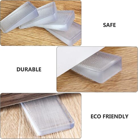 12pcs الأثاث تسوية التصميم إسفين Shims لاستقرار الجداول خزائن وأكثر سهلة القابلة للتكديس للأسطح غير المستوية لمشاريع المنزل و DIY in Saudi Arabia
