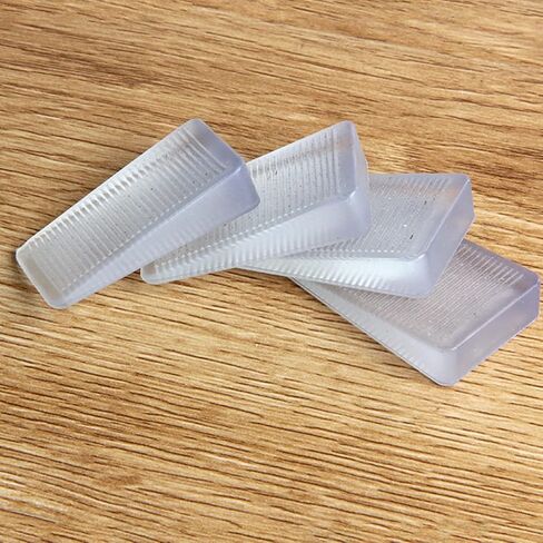 12pcs الأثاث تسوية التصميم إسفين Shims لاستقرار الجداول خزائن وأكثر سهلة القابلة للتكديس للأسطح غير المستوية لمشاريع المنزل و DIY in Saudi Arabia