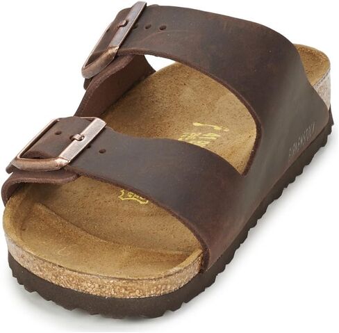 Birkenstock Arizona Soft Footbed Sandal,Habana Oiled Leather Soft Footbed,39 M EU/8-8.5 B(M) US Women in Saudi Arabia