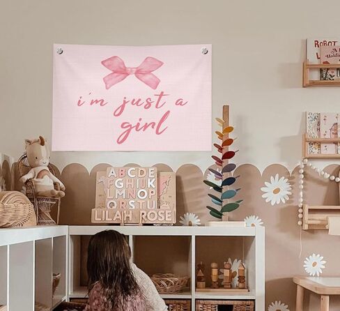 Ice Whitey Preppy Coquette Room Decor ، لافتة ديكور القوس الوردي لحضانة Toddler Teen Girls Room Bedroom Bathor in Kuwait