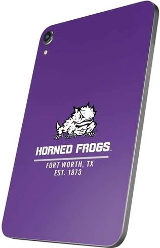 Skinit Decal Tablet Skin Compatible with iPad Mini 7 (2025) - Officially Licensed Texas Christian University Horned Frogs TCU Design in Saudi Arabia