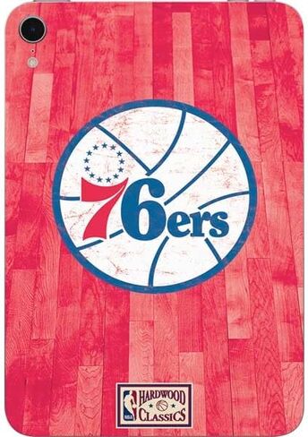 Skinit Decal Tablet Skin Compatible with iPad Mini 7 (2025) - Officially Licensed NBA Philadelphia 76ers Marble Design in Saudi Arabia