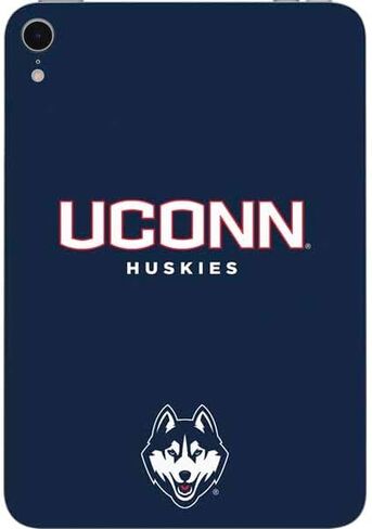 Skinit Skinit Tablet Skiner متمثلًا مع iPad Mini 7 (2025) - جامعة كونيتيكت المرخصة رسميًا في كونيتيكت ، تصميم UConn in Saudi Arabia