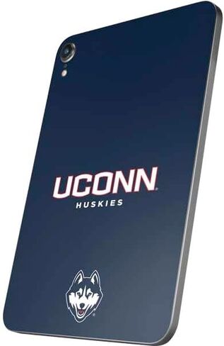 Skinit Skinit Tablet Skiner متمثلًا مع iPad Mini 7 (2025) - جامعة كونيتيكت المرخصة رسميًا في كونيتيكت ، تصميم UConn in Saudi Arabia