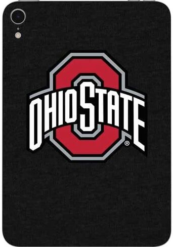 Skinit Skinit Tablet Skinner مع iPad Mini 7 (2025) - جامعة ولاية أوهايو المرخصة رسميًا The Ohio State Buckeyes Design in Saudi Arabia