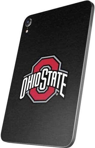 Skinit Skinit Tablet Skinner مع iPad Mini 7 (2025) - جامعة ولاية أوهايو المرخصة رسميًا The Ohio State Buckeyes Design in Saudi Arabia