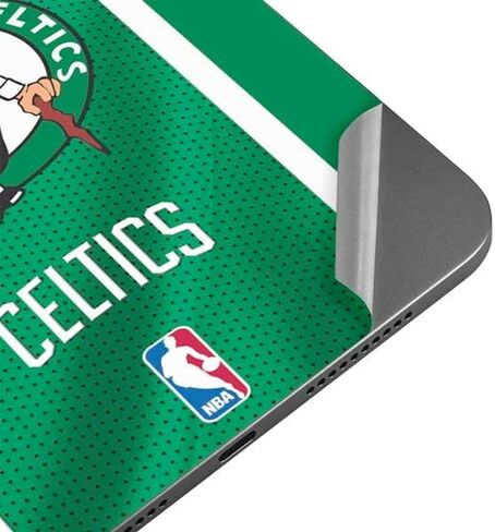 Skinit Decal Tablet Skin Compatible with iPad Mini 7 (2025) - Officially Licensed NBA Boston Celtics Black Secondary Logo Design in Saudi Arabia