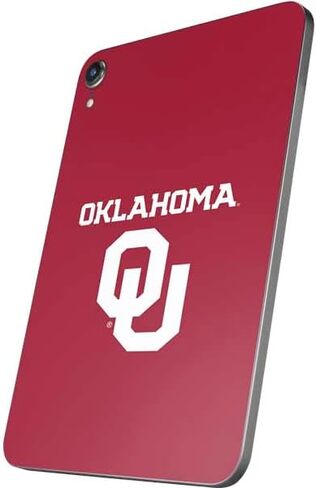 Skinit Decal Tablet Skin Compatible with iPad Mini 7 (2025) - Officially Licensed University of Oklahoma Sooners Black Design in Saudi Arabia