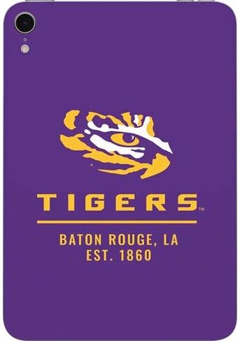 Skinit Decal Tablet Skin Compatible with iPad Mini 7 (2025) - Officially Licensed LSU Tiger Eye Logo Yellow Design in Saudi Arabia