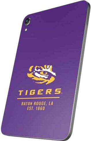 Skinit Decal Tablet Skin Compatible with iPad Mini 7 (2025) - Officially Licensed LSU Tiger Eye Logo Yellow Design in Saudi Arabia