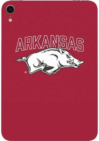 Skinit Decal Tablet Skin Compatible with iPad Mini 7 (2025) - Officially Licensed University of Arkansas-Fayetteville Razorbacks Design in Saudi Arabia