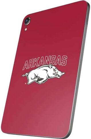 Skinit Decal Tablet Skin Compatible with iPad Mini 7 (2025) - Officially Licensed University of Arkansas-Fayetteville Razorbacks Design in Saudi Arabia