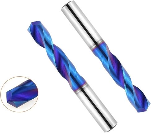 7mm-8.9mm Blue Spiral Flute Twist Drill Bit 1Pcs(8.3mm 1pc) in Saudi Arabia