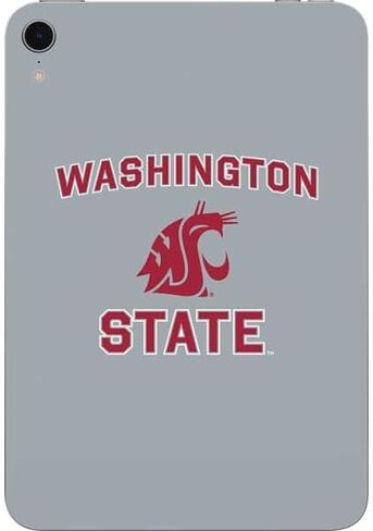 Skinit Skinit Tablet Skin Compatible مع iPad Mini 7 (2025) - تصميم شعار جامعة ولاية واشنطن المرخصة رسميًا in Kuwait