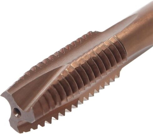 Cobalt Screw Thread Tap Drill Bits M35 Pointed Flute M2-M12 Machine Taps Right Hand 1Pcs(M2.5x0.45) in Saudi Arabia