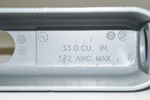 0ZGLB125A 1-1/4 in Alum LB COND Body in Saudi Arabia