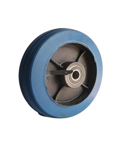 1 حزمة 8 بوصة العجلة واحدة العجلة سميكة الأزرق مرنة مرنة مقاومة للارتداء عربة محرك أقراص in Kuwait