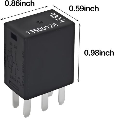 الترحيل 13500128 (حزمة 4) ، 35A 5 -Pin 12V ترحيل السيارات - متوافق مع سيارات GM in Saudi Arabia