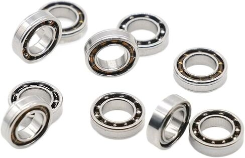 10Pcs 5x9x2.5 mm SMR95 Open Bearing Stainless Steel Ball Bearing MR95 in Saudi Arabia