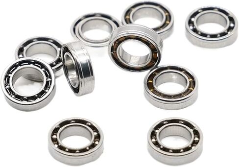 10Pcs 5x9x2.5 mm SMR95 Open Bearing Stainless Steel Ball Bearing MR95 in Saudi Arabia