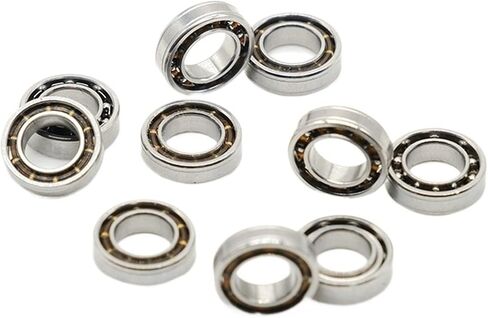 10Pcs 5x9x2.5 mm SMR95 Open Bearing Stainless Steel Ball Bearing MR95 in Saudi Arabia
