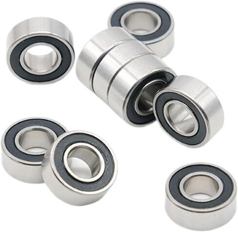 S683rs تحمل 3 * 7 * 3 مم 5pcs 440c الأسطوانة الفولاذ المقاوم للصدأ S683-2RS محامل الكرة in Saudi Arabia