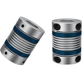 Bellows Coupling Inner Hole Flexible High Elasticity Coupler Stepper LB-B D25L38 in Saudi Arabia