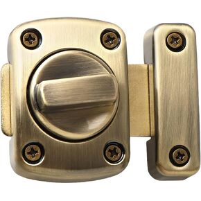 Bathroom Latch Rotate Gate Bolt Zinc Alloy Left and Right Latch Door Buckle Push-Pull Door Thickened Door Bolt 1Pcs(Ms220u-q) in Kuwait