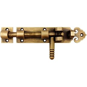 Portable Door Lock, Sliding Bolt Gate Latch, Thickening Antique Brass Barrel Bolt Door Latches, Vintage Door Latch Sliding Lock Gate Buckle in Kuwait