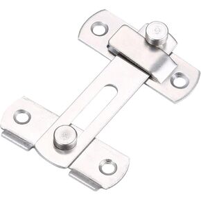 90/180 Degree Right Angle Door Latch Hasp Bending Latch Barrel Bolt with Screws for Doors Buckle Bolt Sliding Lock 1Pcs(E) in Saudi Arabia