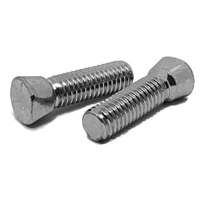 (8 Pieces) 7/16-14x1-1/4" Grade 5 Clipped Head Plow Bolts UNC Coarse Full Thread Zinc in Saudi Arabia
