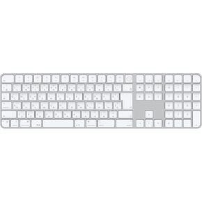 لوحة مفاتيح Apple Magic مع معرف اللمس ولوحة المفاتيح الرقمية (لأجهزة كمبيوتر Mac المزودة بـ Apple Silicon) - الألمانية - مفاتيح سوداء in Kuwait