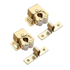 خزانة مغناطيس كيس يمسك باب توقف عن سدادات سدادات عن قرب المخزن المؤقت لخزانة ملابس أجهزة الأثاث ملحقات الذهب 2pcs in Kuwait